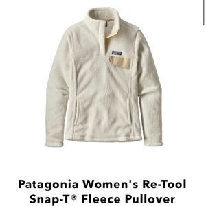 Patagonia Re-tool snap T fleece pullover